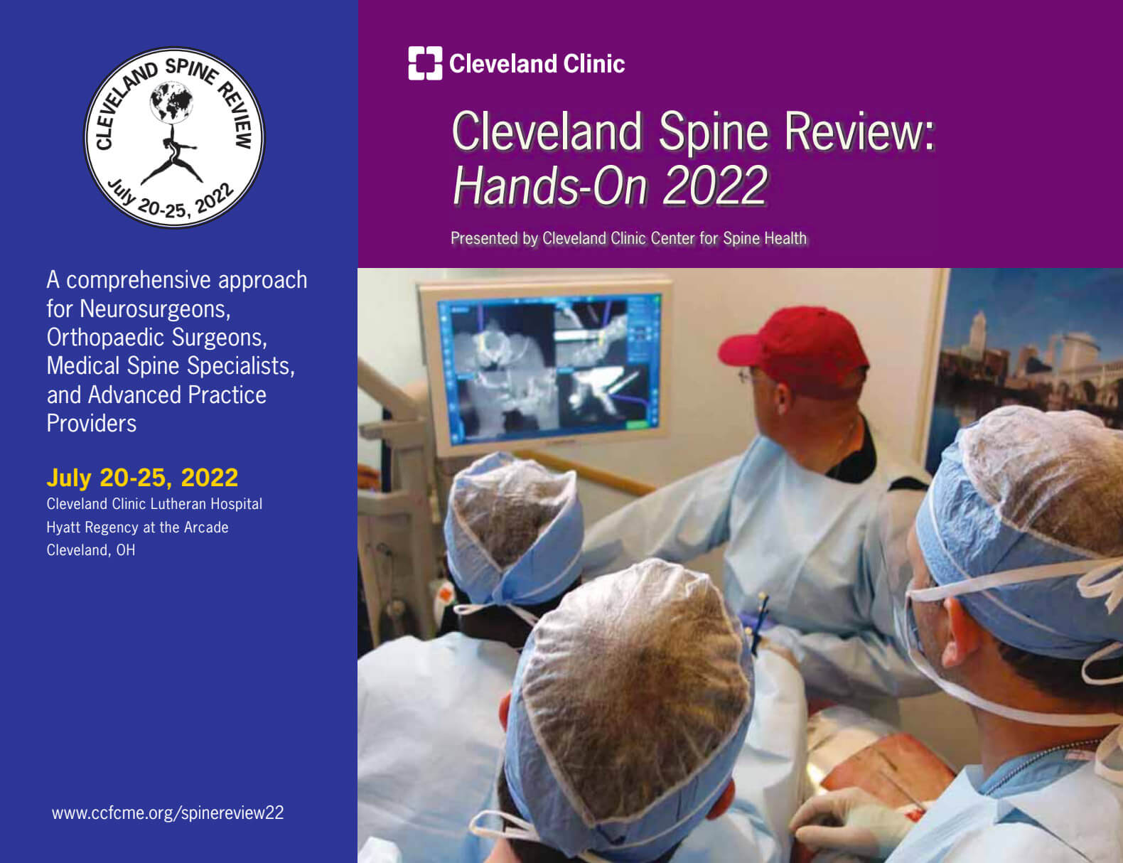 Cleveland Spine Review HandsOn 2022 Sociedad de Neurocirugía de Chile