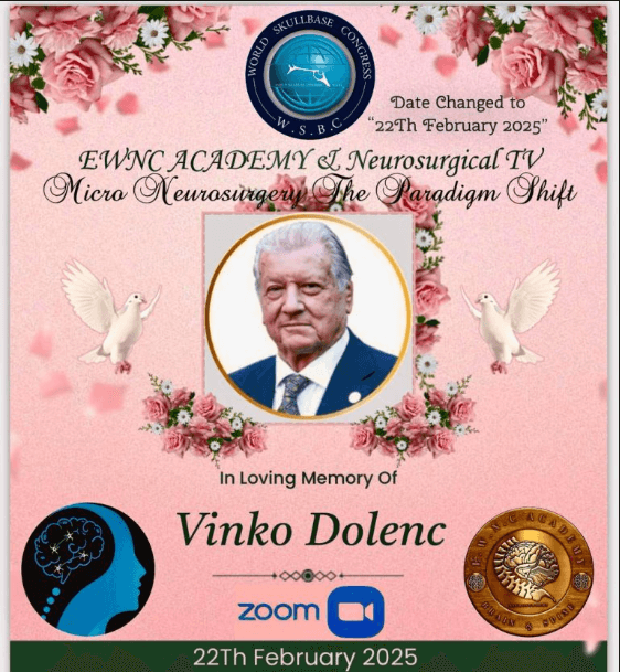 Dedicated to the work and Memory of Vinko Dolenc MD